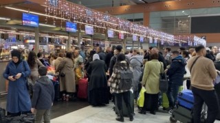 Sabiha Gökçen Havalimanında sis nedeniyle seferlerde aksama