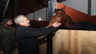 Şahinbeyde geleneksel spor tesisi çalışmaları sürüyor