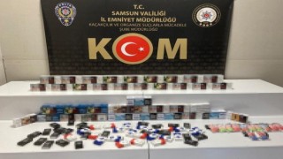 Samsunda 10 bin 760 adet makaron ele geçirildi