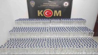 Samsunda 1280 litre etil alkol ele geçirildi
