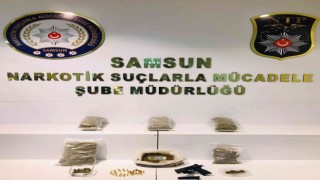 Samsunda 2 kilo 589 gram uyuşturucu ele geçirildi: 1 gözaltı