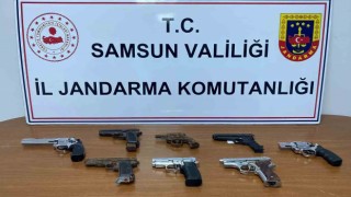Samsunda jandarmadan silah kaçakçılığı operasyonu: 1 gözaltı