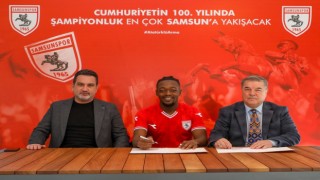 Samsunspor Cedric Guel ile 3,5 yıllık sözleşme imzaladı