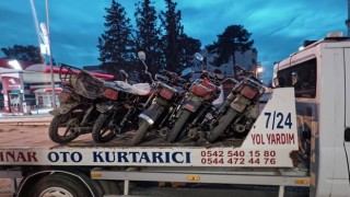 Şanlıurfada motosiklet sürücülerine ceza yağdı