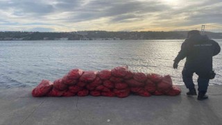 Sarıyerde yasa dışı midye avcılığı yapanlara 33 bin 768 para cezası