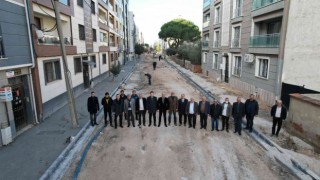 Saruhanlıda ‘Prestij cadde çalışmaları başladı