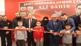 Şehidin isminin verildiği okulda ilk karne heyecanı yaşandı