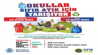 Selçukluda okullar sıfır atık için yarışıyor