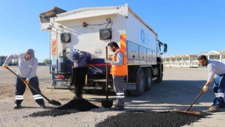 Serik Çandır Toptancı Halinde yenileme çalışmaları