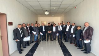 Silopi Devlet Hastanesinden muhtarlara Teşekkür Belgesi