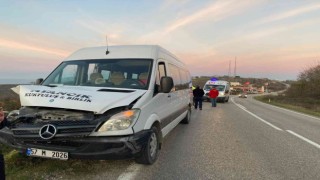 Sinopta trafik kazası: 1 yaralı
