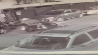 Şişlide 20 saniyede motosiklet hırsızlığı kamerada