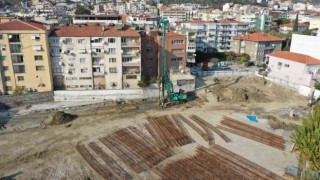 Söke Otoparkının yapımı tüm hızıyla devam ediyor