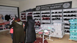 Sosyal market ile ihtiyaç sahiplerinin yüzü gülüyor