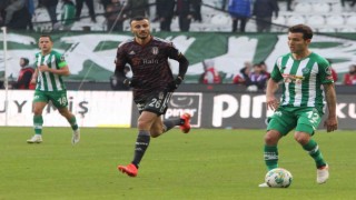 Spor Toto Süper Lig: Konyaspor: 1 - Beşiktaş: 0 (İlk yarı)