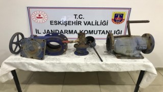 Sulama ekipmanı çalan şüpheli yakalandı