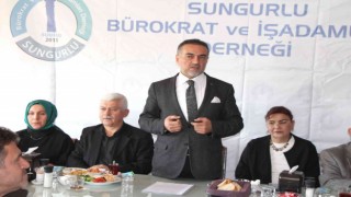 Sungurluda iş insanları STK temsilcileri ile buluştu