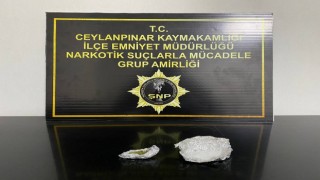 Şüphe üzerine yapılan üst aramasında uyuşturucu madde ele geçirildi