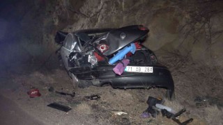 Takla atan otomobil 120 metre sürüklendi: Camdan fırlayan sürücü ağır yaralandı