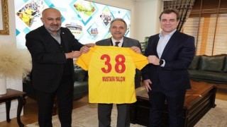 Talas Belediye Yalçın: Kayserispora her daim destek vereceğiz