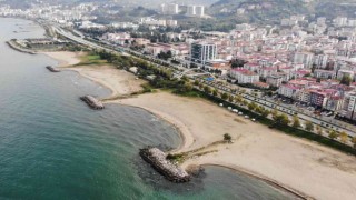 Tamamlanması halinde Doğu Karadenizin en uzun plajı olacak