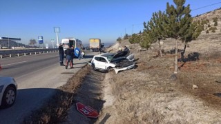 Tavşanlıda trafik kazası: 2 yaralı