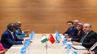 TBMM Başkanı Şentop, Fildişi Sahilli, Ummanlı ve Burkina Fasolu mevkidaşları ile görüştü