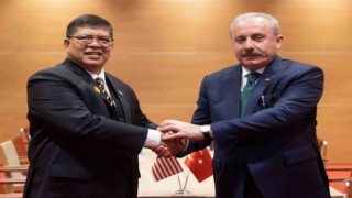 TBMM Başkanı Şentop, Malezya Temsilciler Meclisi Başkanı Abdul ile görüştü
