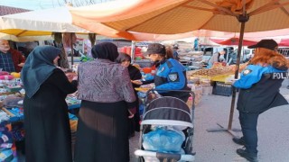 TDP ekipleri vatandaşları suç olaylarına karşı bilgilendiriyor