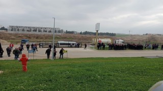 Tekirdağda büyük kaza tatbikatı
