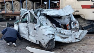 TEMde 9 araçlı zincirleme kaza, ortalık savaş alanına döndü