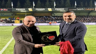 TFF Başkanı Büyükekşi ve beraberindeki heyet, Westerlo - Genk maçını izledi