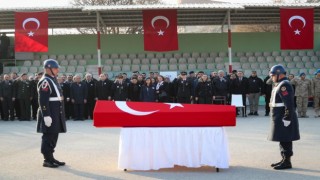 Tokatta kalp krizi geçiren astsubay için tören düzenlendi