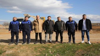 Turgutluda kaçak hafriyat alanına müdahale