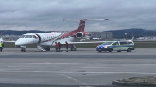 Türk hastalar Almanyadan Türkiyeye ambulans uçakla nakledildi