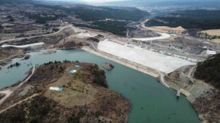 Ülke ekonomisine yılda 58 milyon katkı sağlayacak Araç Barajında su seviyesi yükseliyor