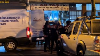Ümraniyede silahlı kavgada ölen kişinin cesedi Adli Tıp Morguna kaldırıldı