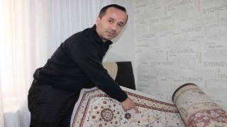 Üzerinde Arapça Allah yazısı bulunduğu iddia edilen halıyı üreten firmaya tepki