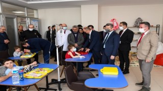 Vali Ergün, Okulum Hastanemde projesini hayata geçirdi