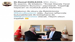 Vali Kızılkayanın ilk eseri yayınlandı