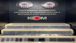 Vanda gümrük kaçağı malzemeler ele geçirildi