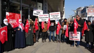 Vanlı ailelerin evlat nöbeti 53üncü haftasına girdi