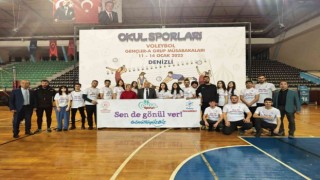 Voleybolda grup heyecanı Denizlide başladı