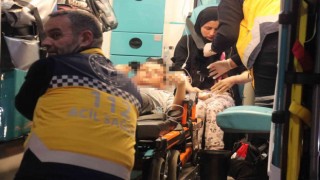 Yanan ateşe parlayıcı madde döktüler: 2si çocuk 3 kişi yandı