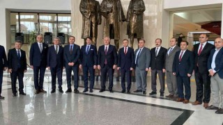 Yargıtay Birinci Başkanı Mehmet Akarca, Bakırköy Cumhuriyet Başsavcısı Hüseyin Gümüşü ziyaret etti
