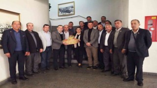 Yenipazarlı muhtarlar Başkan Çerçioğluna teşekkür etti
