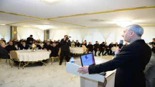 Yeşilyurtta muhtarlarla istişare toplantısı
