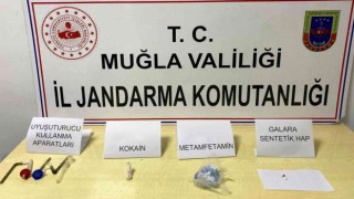 Yol kontrolünde uyuşturucu yakalandı