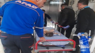 Yolda yere yığılan çocuğu hastaneye AFAD yetiştirdi