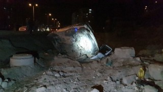 Yoldan çıkan minibüs devrildi: 1 ağır yaralı